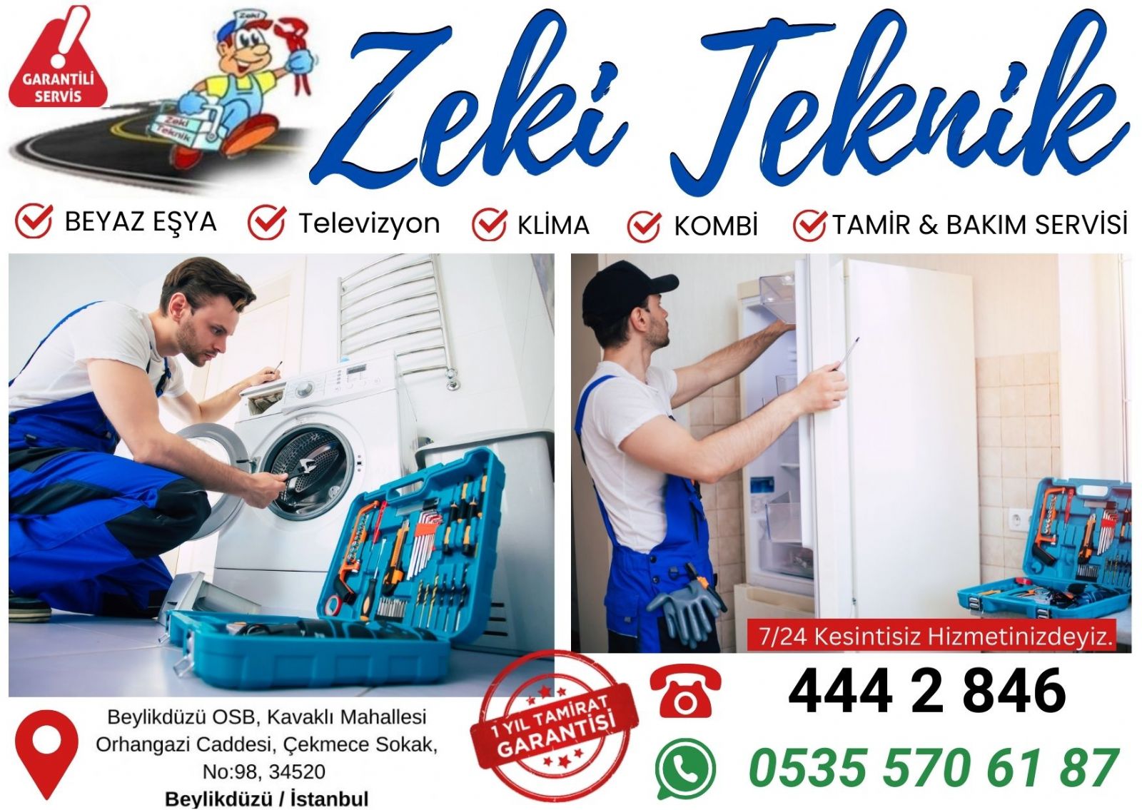 Beylikdüzü Beyaz Eşya Servisi